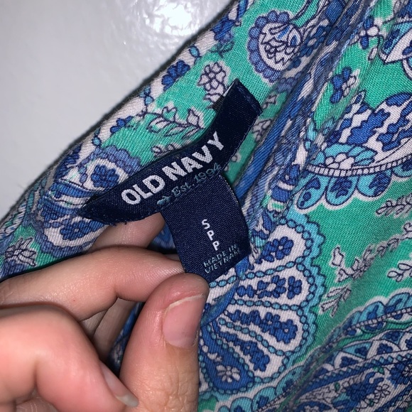 Old Navy Summer Paisley Dress Size Small - Picture 2 of 2